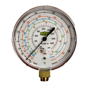 Manomètre Haute Pression 80 R-22 / R-134a / R-404A / R-407C