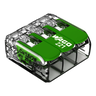 Borne de raccordement à leviers 3x4mm² Green WAGO 221 – 50 pcs