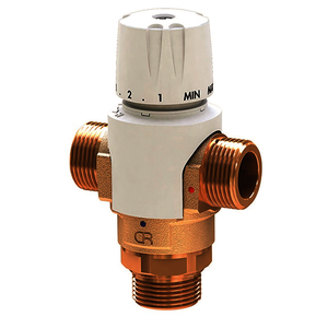 Mitigeur en L 3/4 MMM 1.5m3/h 30-65°C