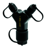 Raccord Y 1/4-1/4-3/8 TF-VRF1030