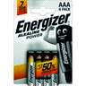 Piles 4Pc LR03/AAA 1.5V Energizer