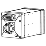 Kit d'adpatation façade pour gaines KFG 30-48 pour monobloc MPC 30 et 48