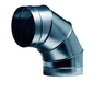 Coude Galva 90° 560 mm