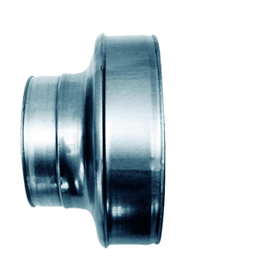Réduction circulaire Galva Mâle 200 x 125 mm
