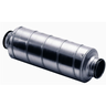 Silencieux circulaire Galva 160 x 600 mm