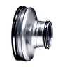 Réduction circulaire Galva Mâle avec joint 160 x 100 mm