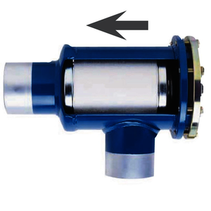 Boitier filtre aspiration 1 cartouche 3 1/8 ACY-4825S