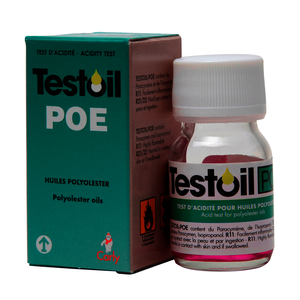 Test d'acidité d'huile ester TESTOIL-POE