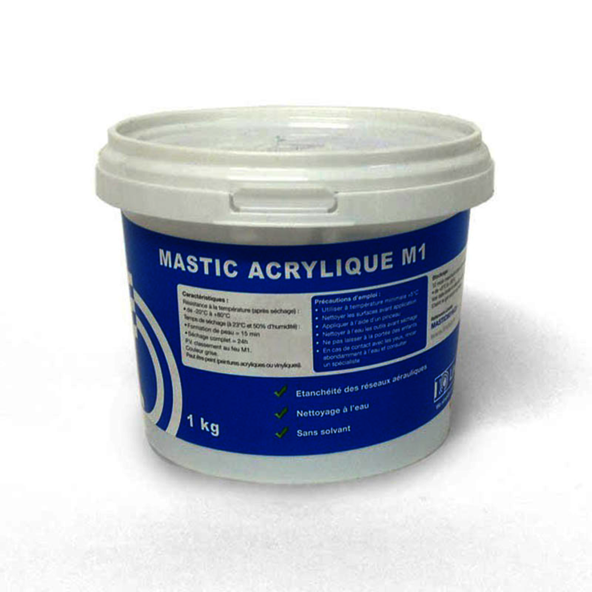 Pot 1kg de mastic acrylique M1, P_002_001,CLASS_B_4