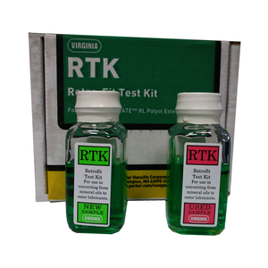 Test d'acidité d'huile minérale après rétrofit RTK